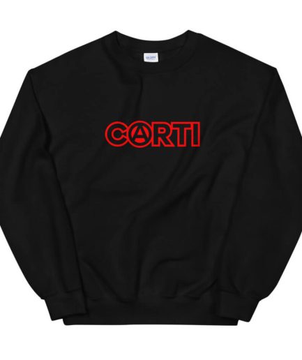 CARTI ANARCHY BLACK RED Classic Sweatshirt