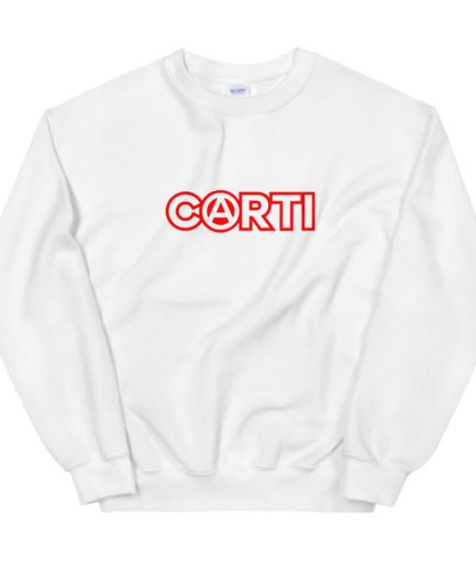 CARTI ANARCHY BLACK RED Classic Sweatshirt