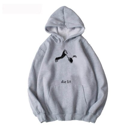 Casual Men Vintage Playboi Carti Die Lit Hoodie