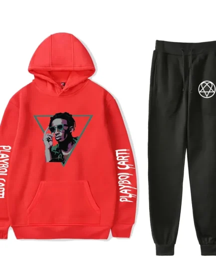 Playboi Carti 2 Logo Custom Tracksuit