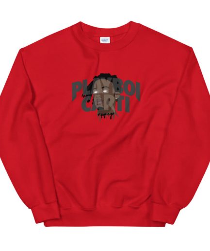 Playboi Carti Glow Eyes Pullover Sweatshirt