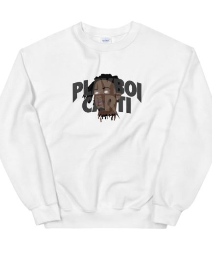 Playboi Carti Glow Eyes Pullover Sweatshirt