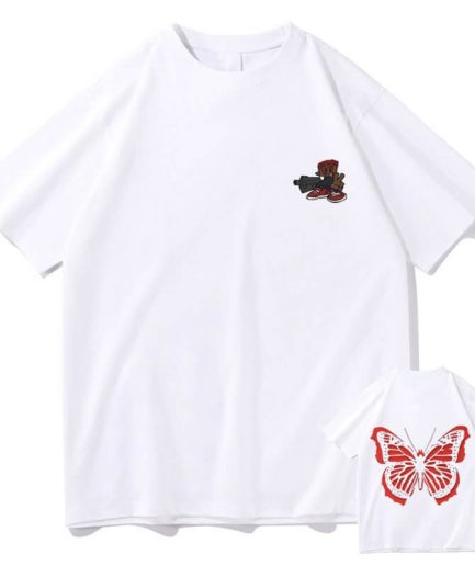 PlayboiCarti Red Butterfly T-shirt