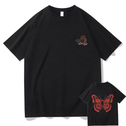 PlayboiCarti Red Butterfly T-shirt