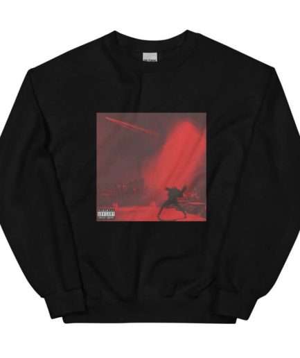 Red Carti Lightweight Sweatshirt